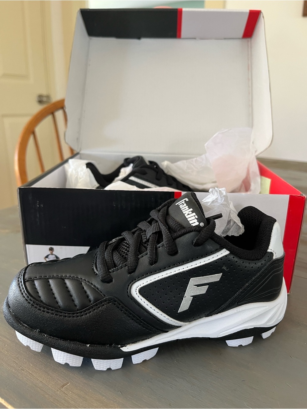 Franklin Youth Baseball Cleats Size 11
